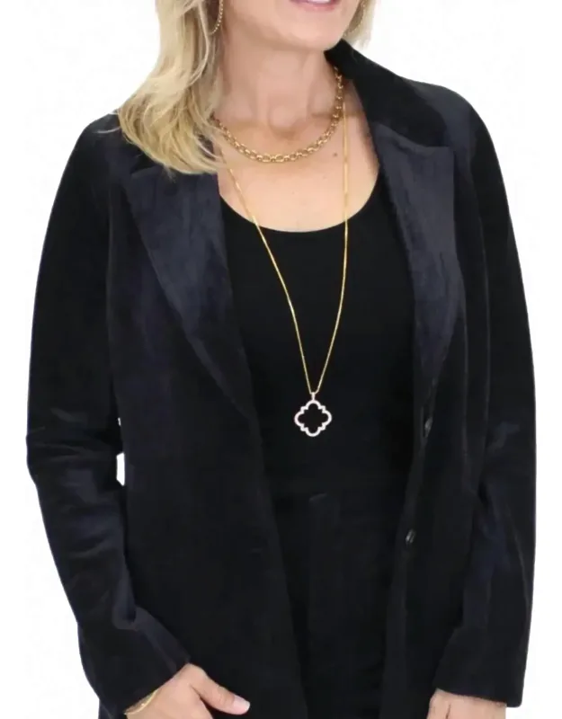 Classy Corduroy Blazer