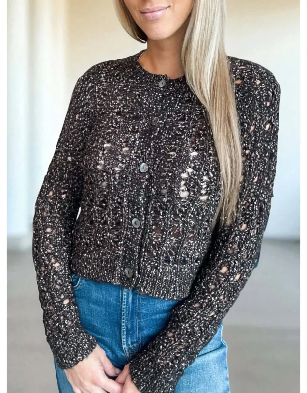Boxy Stitchery Cardigan