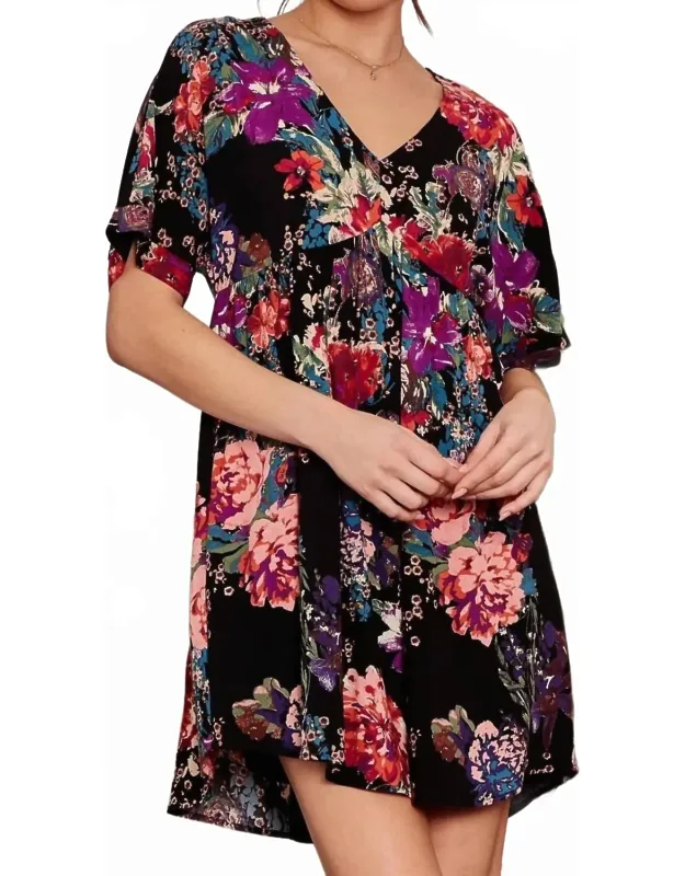 Floral Babydoll Dress