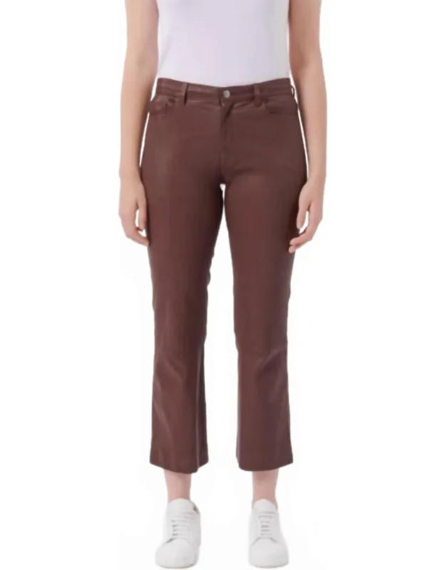 Cropped Flare Pants
