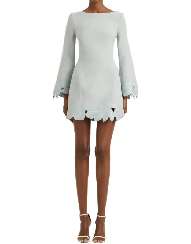 Tweed Long Sleeve Dress
