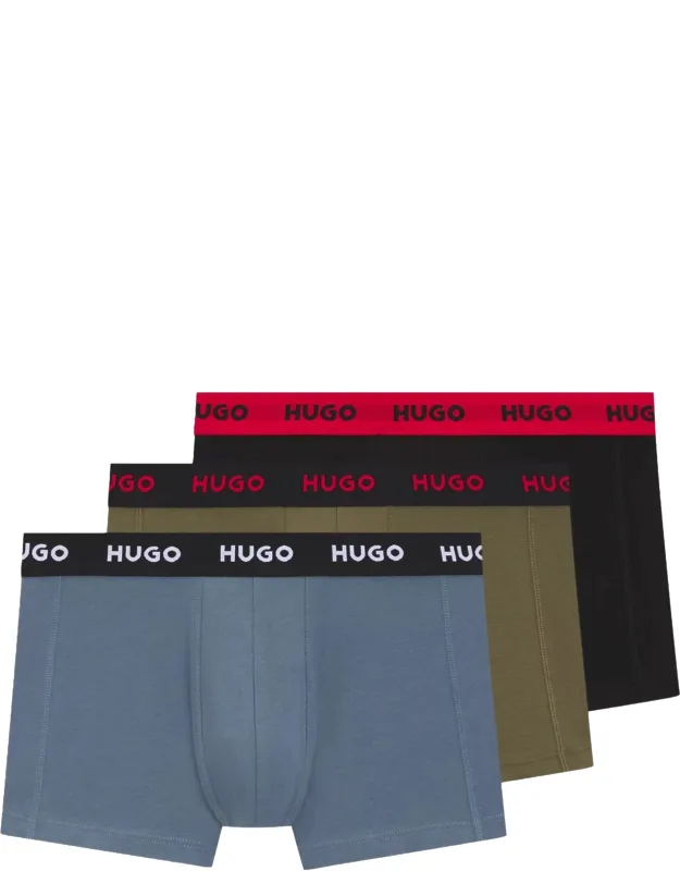 3-pack Boxer Shorts With Logo