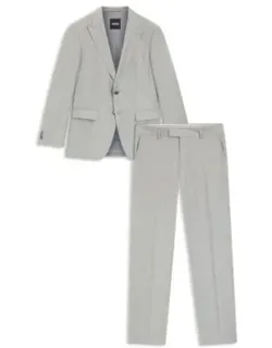Two-piece Slim-fit Suit In A Wool Blend