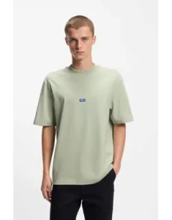Cotton-jersey T-shirt With Logo Patch