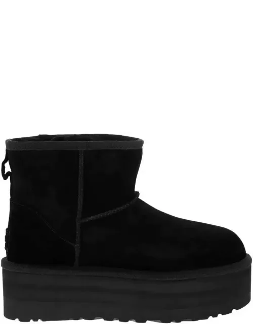 Classic Mini Platform Ankle Boots