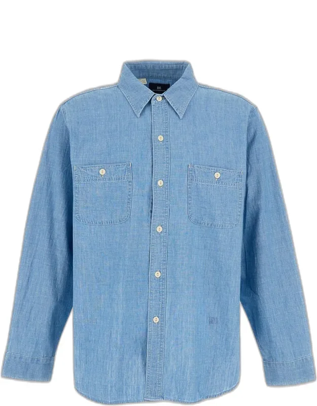 Blue Tab Work Shirt, Chambray, Relaxed Fit