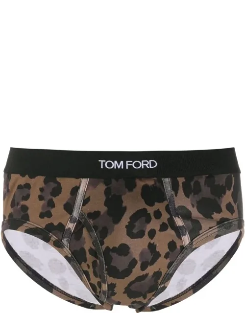 Leopard Cotton Briefs