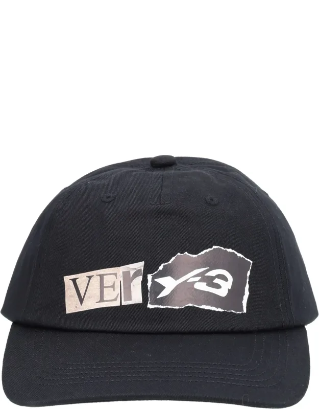 Logo Print Baseball Hat