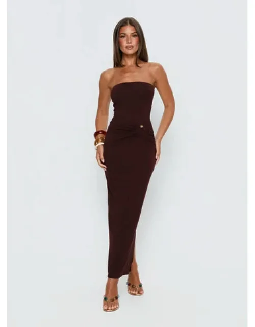 Signature Move Strapless Maxi Dress