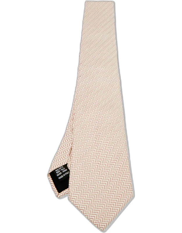Patterned Silk Tie