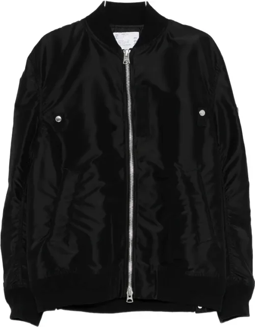 Zip-up Bomber Jacket