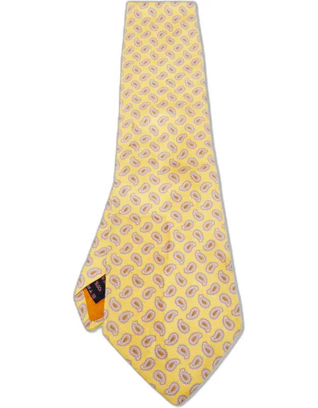 Paisley Print Silk Traditional Tie