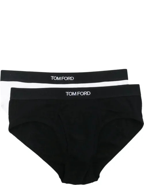 Logo-print Cotton Briefs