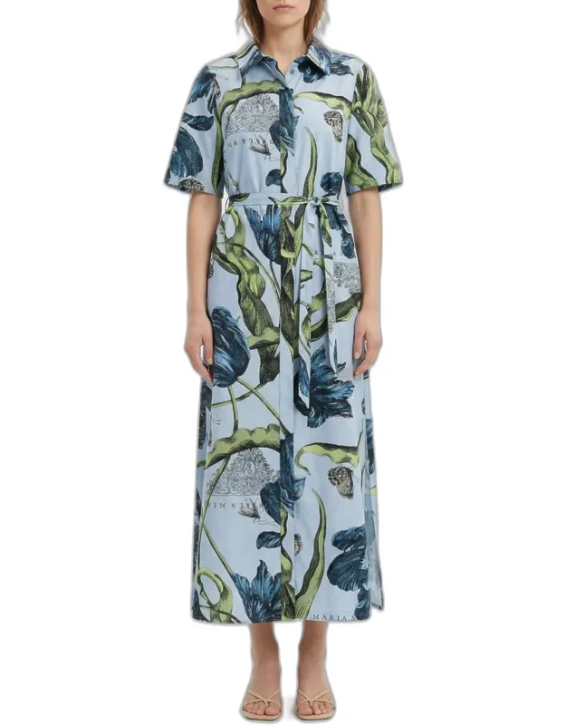 Dress Color Gnawed Blue