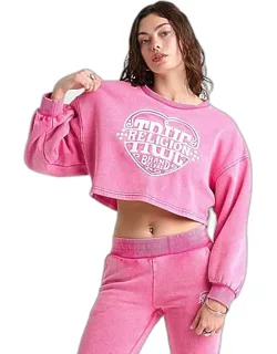 Washed Heritage Dolman Crewneck Sweatshirt
