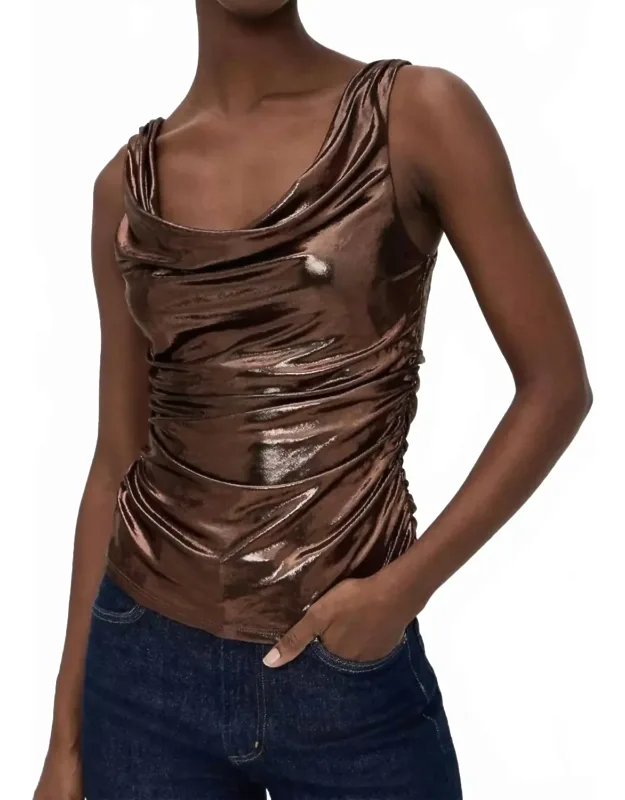 Metallic Top