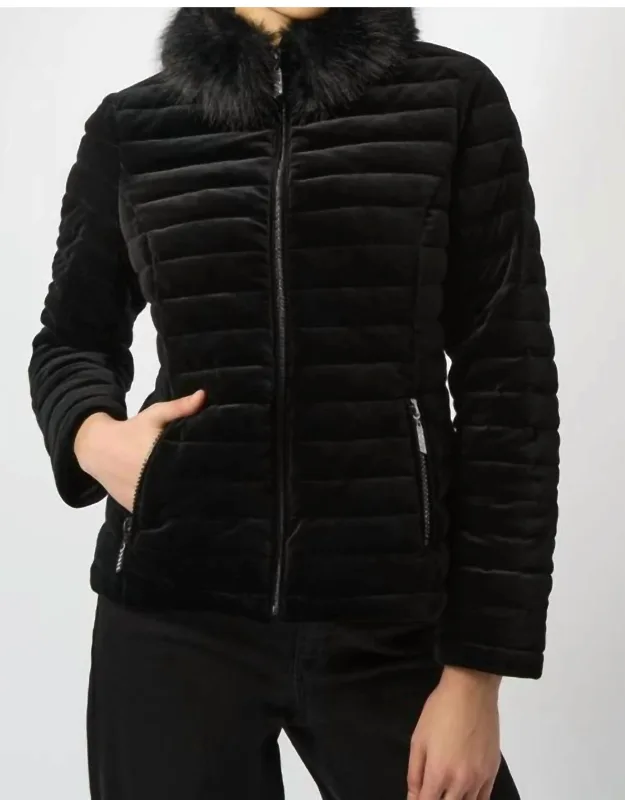Fur Collar Coat