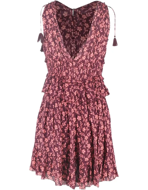 Floral-print Mini Dress
