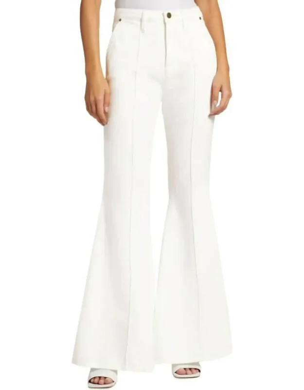 Extreme High Rise Flare Trousers