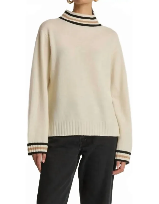 Tommie Mock Neck Sweater