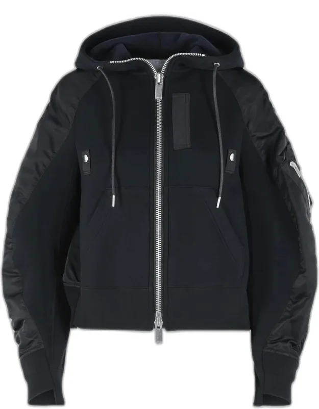Cotton Blend Hoodie