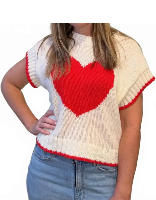 Box Heart Sweater