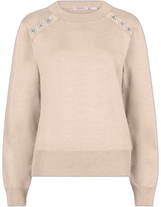 Lurex Round Neck Sweater