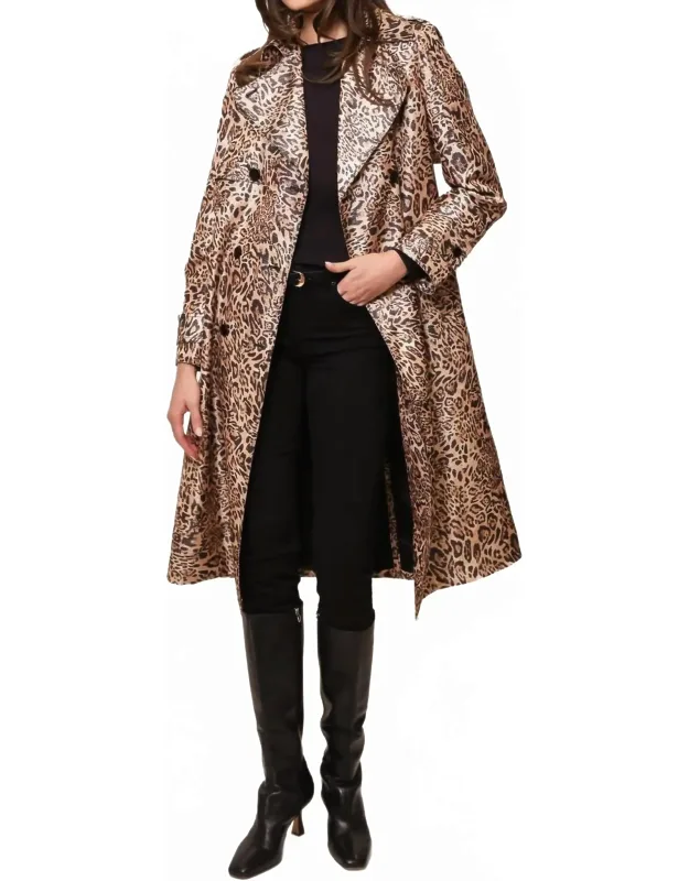 Vance Long Sleeve Classic Trench Coat