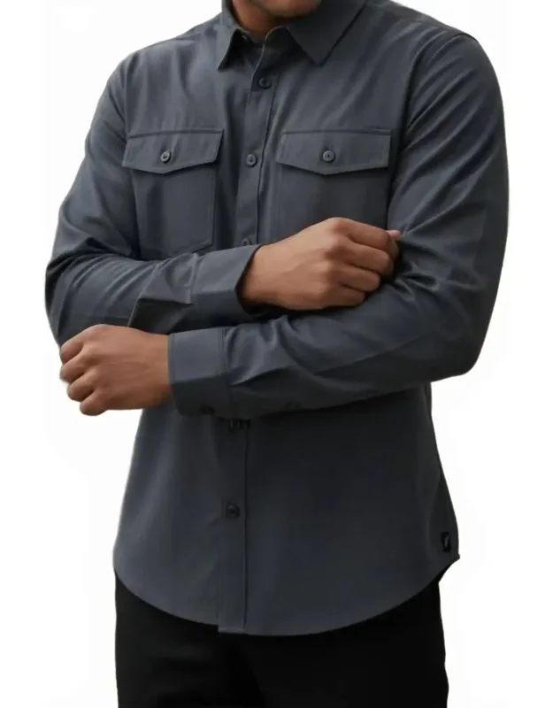 Micro Corduroy Shirt