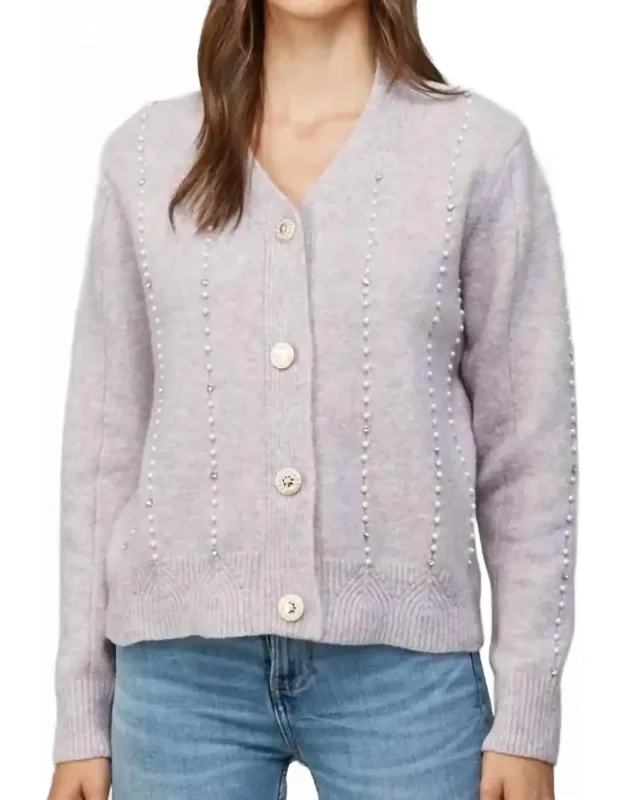Jewel Button Down Cardigan