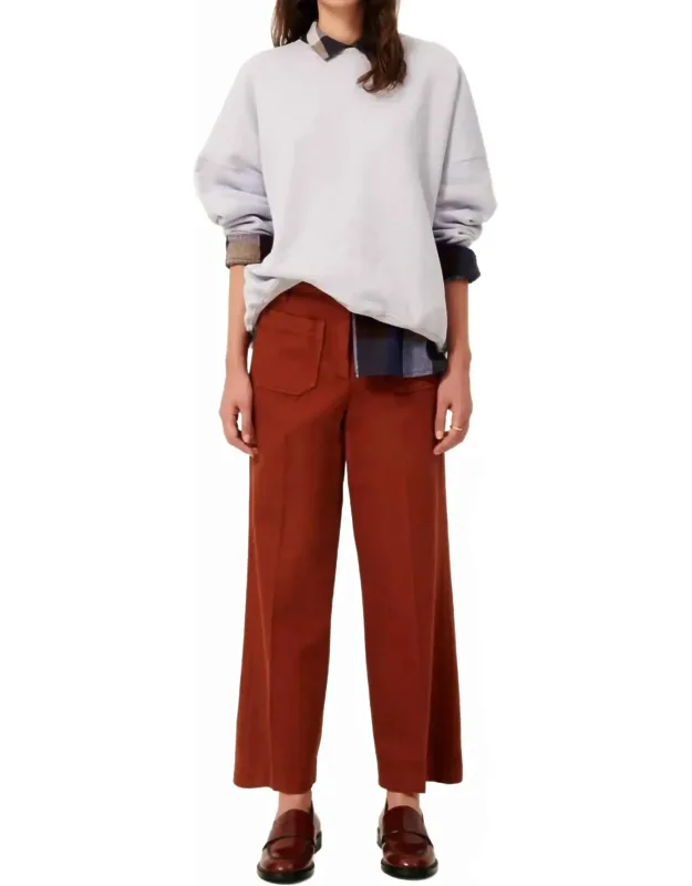 Aldricks Straight Leg Pleated Pants