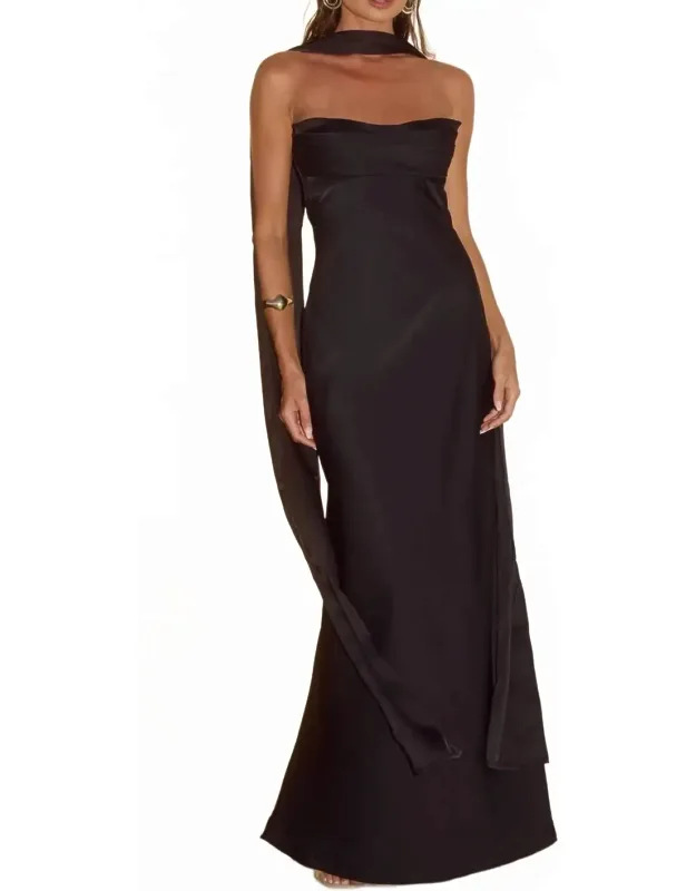 Strapless Maxi Dress