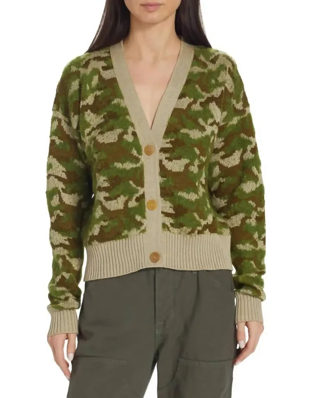 Rangu Crop Cardigan