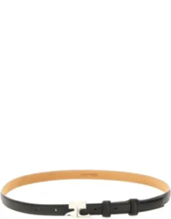 Leather "ac" Belt