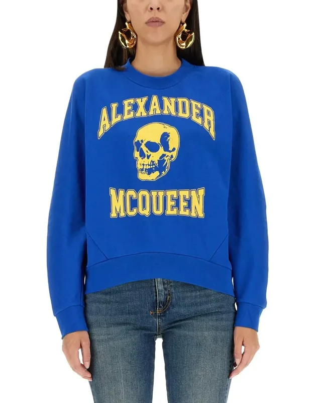 Varsity Skull Sweatshirt
