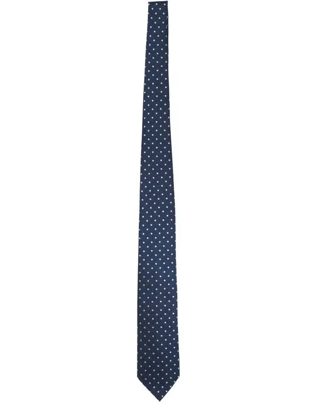 Polka Dot Silk Tie