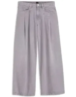 Relaxed-fit Jeans With Wide Leg