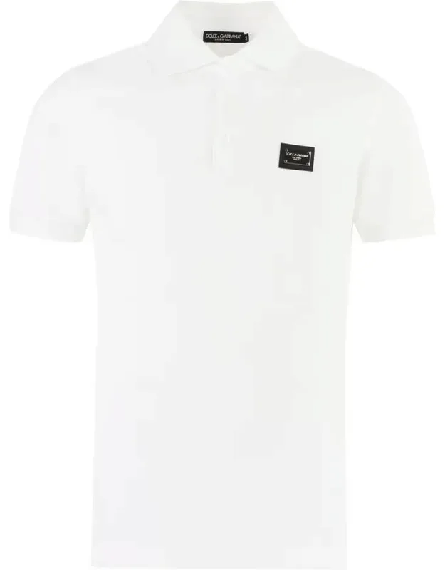 Cotton-piqué Polo Shirt