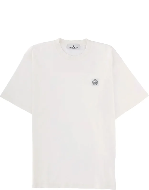 T-shirt With Logo Patch