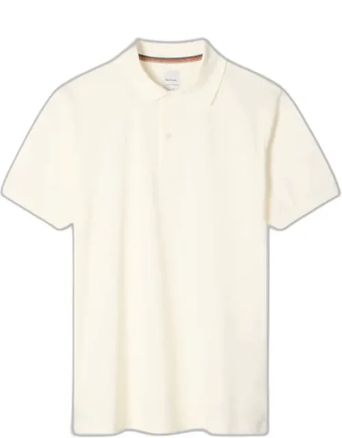 Polo Shirt With Embroidered 'rabbit' Placket