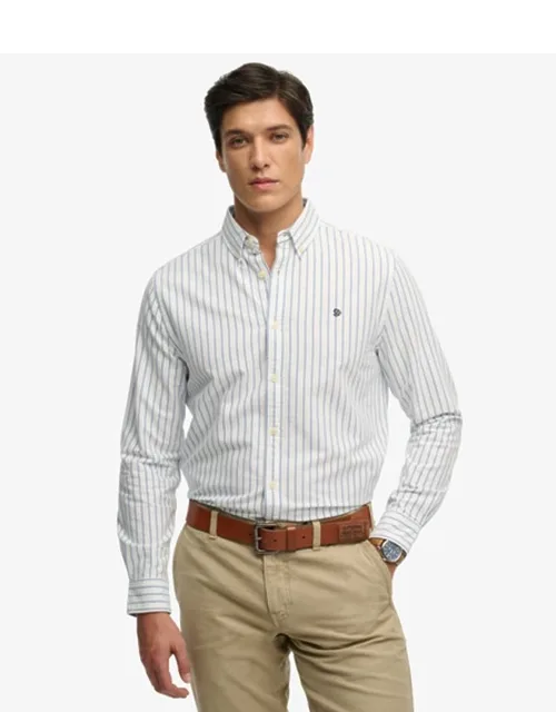 Preppy Oxford Long Sleeve Shirt