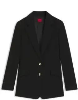 Regular-fit Blazer With Gold-tone Buttons
