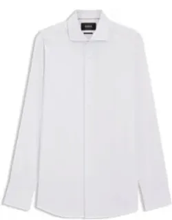 Striped Regular-fit Shirt In Italian-made Cotton