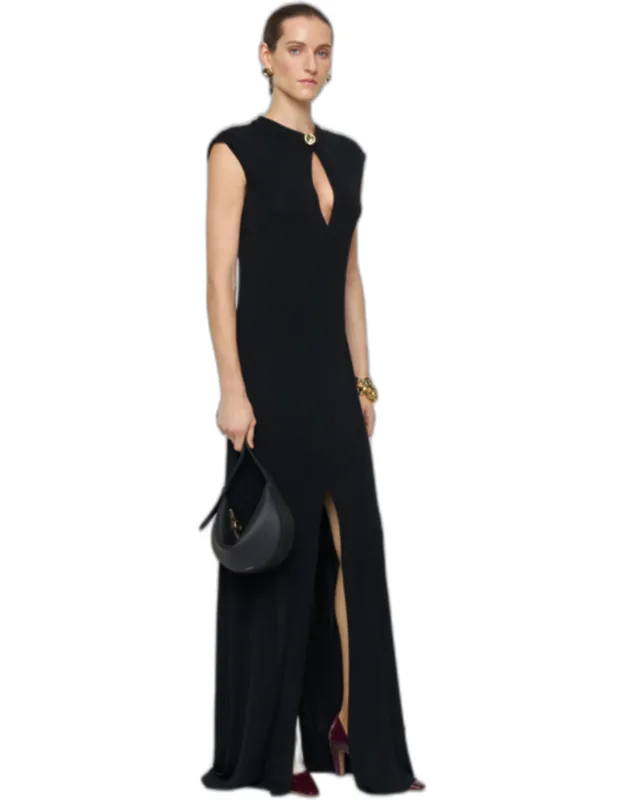 Fluid Jersey Maxi Dress