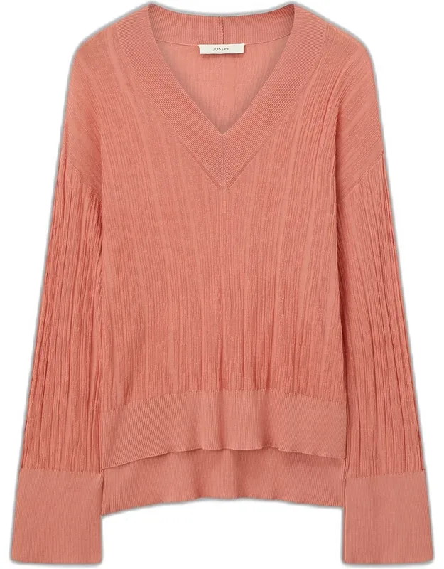 Jardin Silk Cotton Rib Jumper