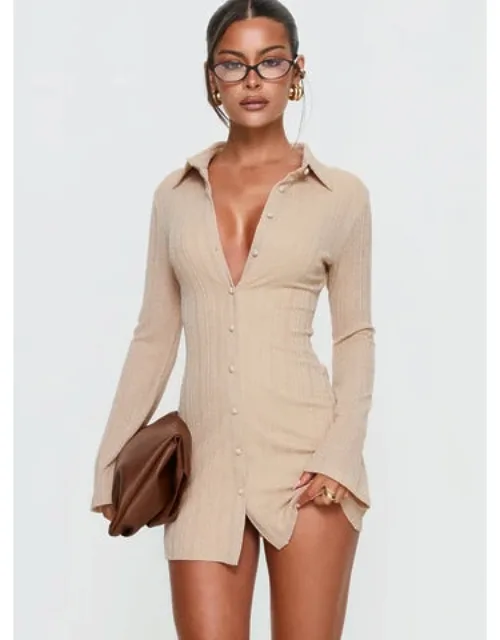 When You Sleep Long Sleeve Mini Dress