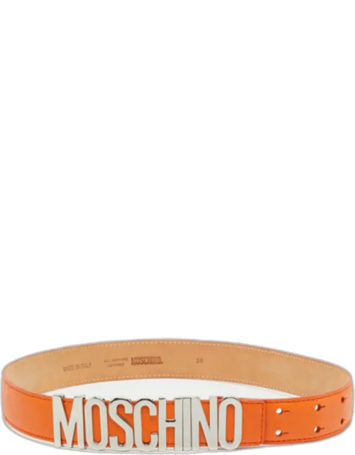 Classic Logo 85 Cm Waist Belt - Vibrant Leather, Playful Luxury