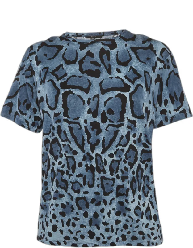 Leopard Print Jersey T-shirt