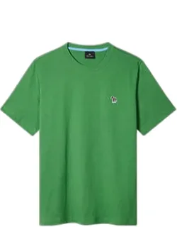 Ps Mid Green Organic Cotton Zebra Logo T-shirt