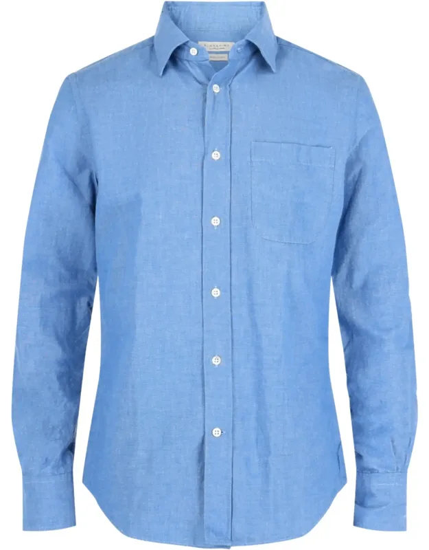 Collared Button-up Shirt